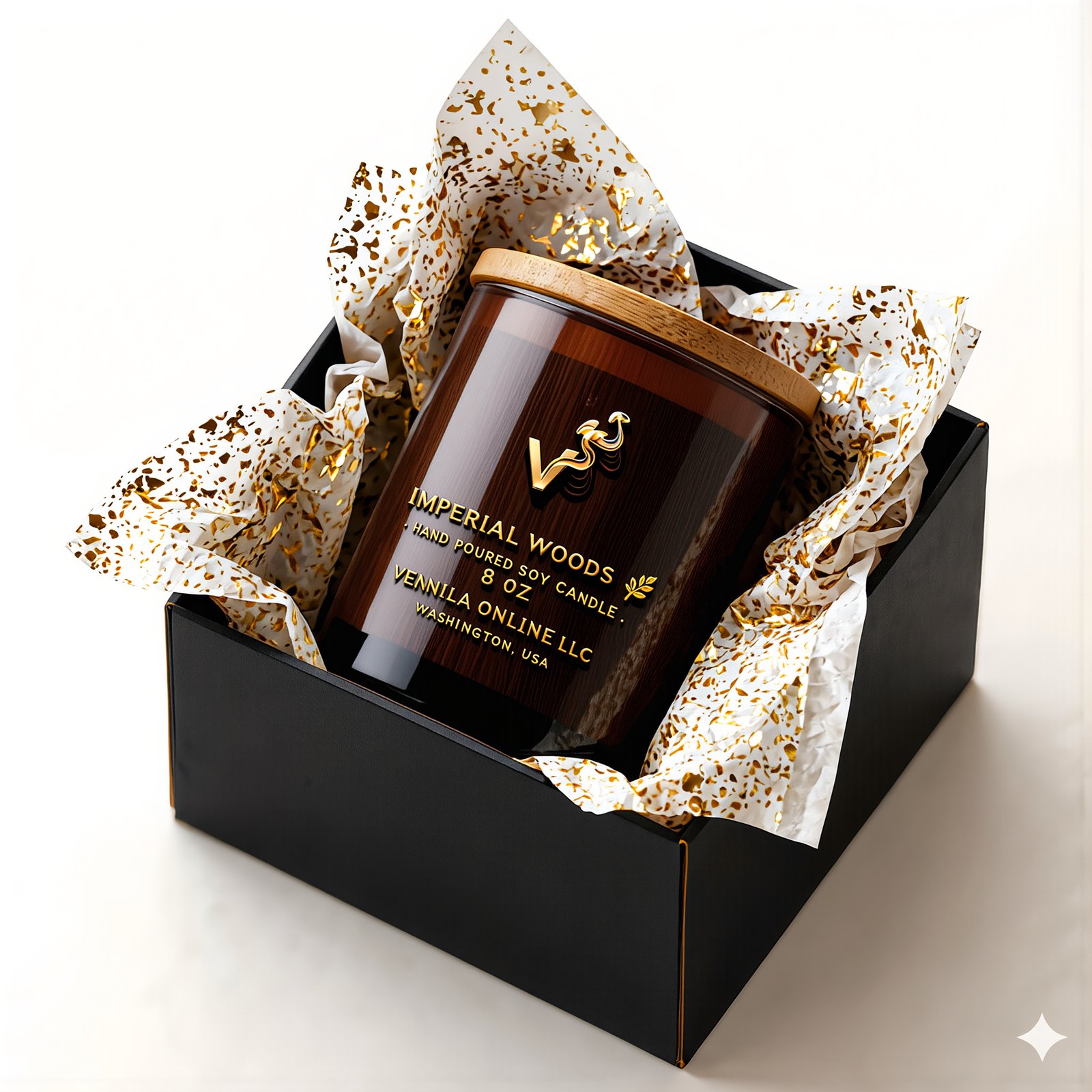 Imperial Woods 8oz soy candle